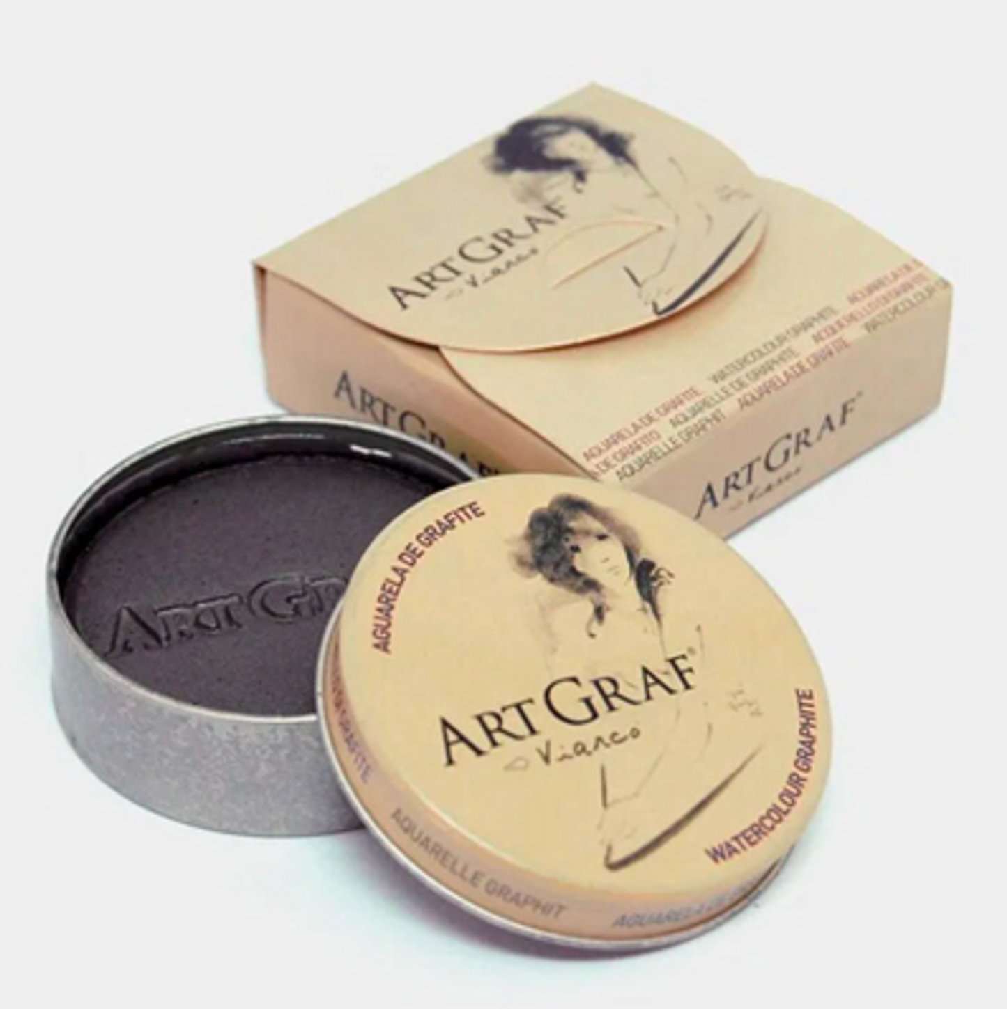 Art Graf Water Soluble Graphite Tin