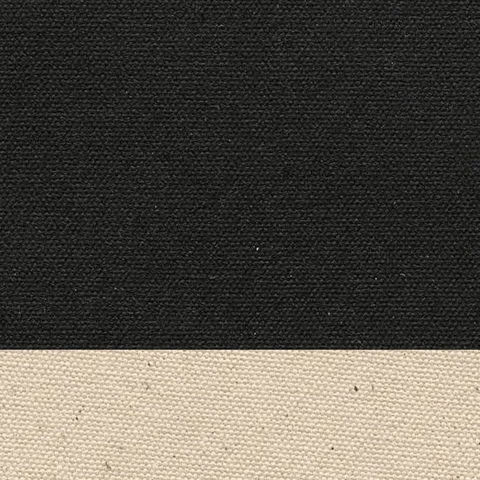 Indian Cotton Canvas Black Primed 2.1m 12oz