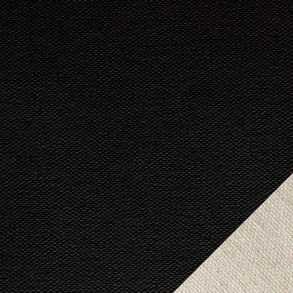 Indian Cotton Canvas Black Primed 2.1m 12oz