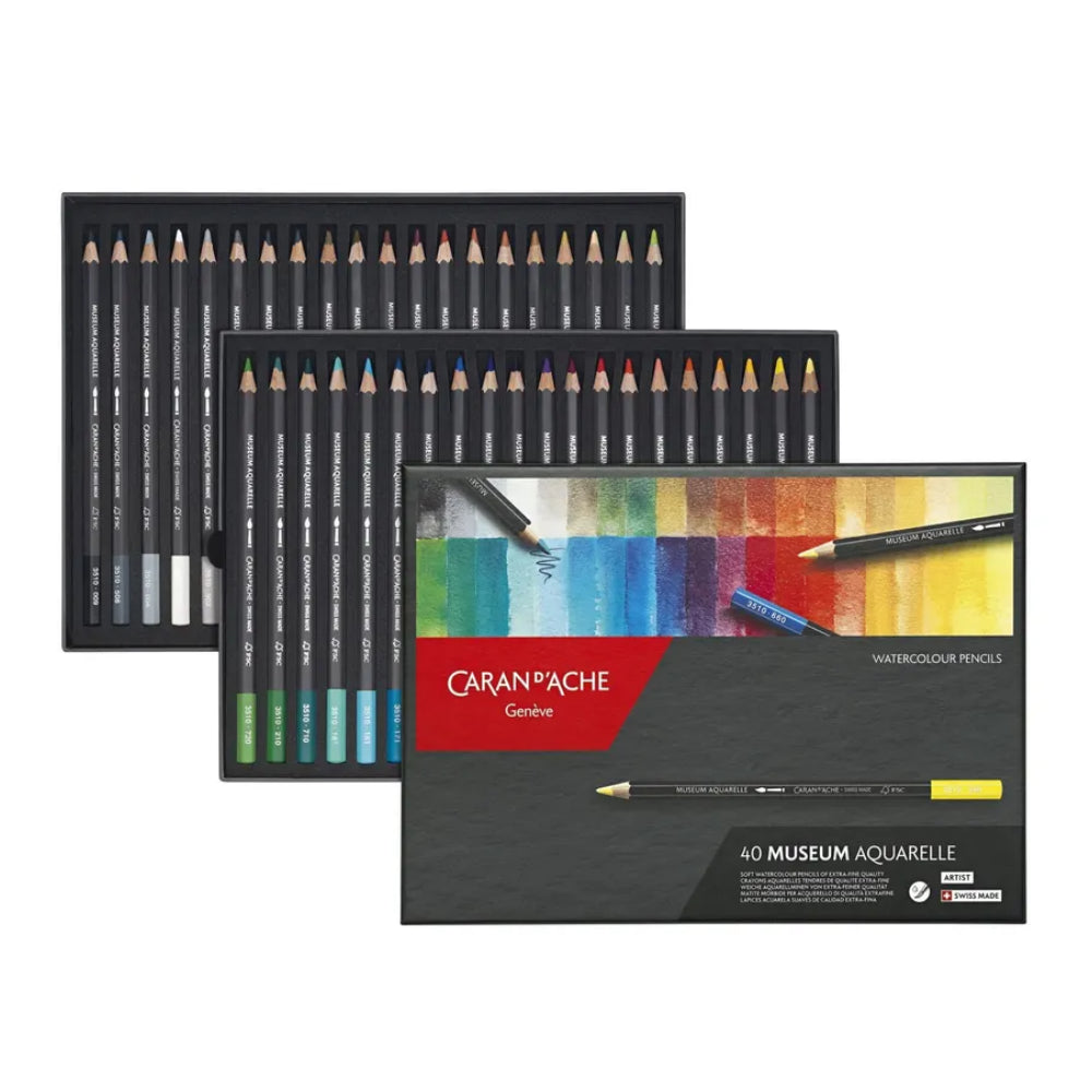 Caran D'ache Museum Watercolour Pencil Sets