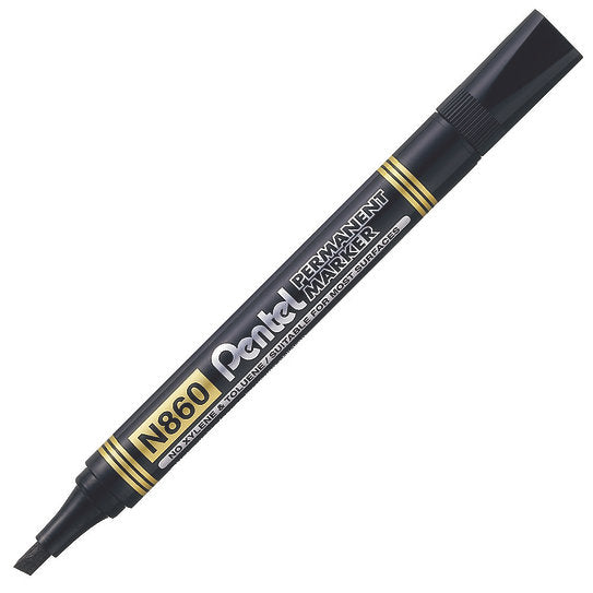 Pentel N860 Permanent Marker Chisel Point