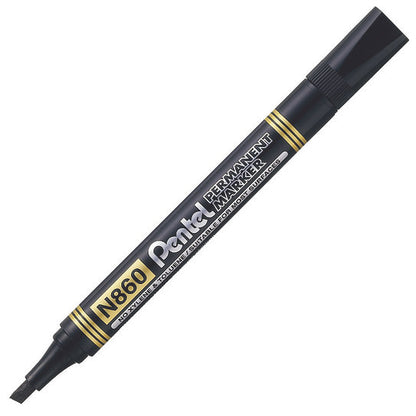 Pentel N860 Permanent Marker Chisel Point