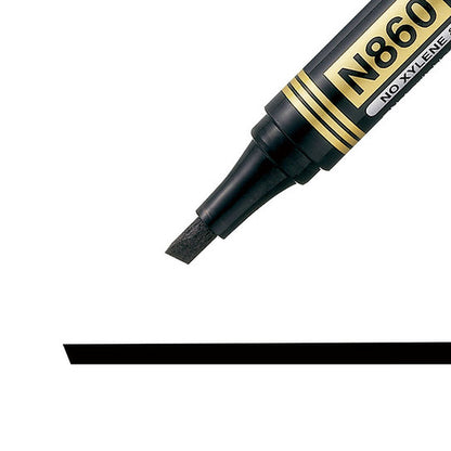 Pentel N860 Permanent Marker Chisel Point