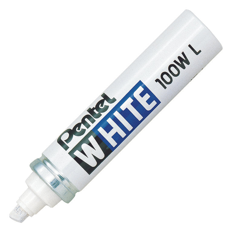 Pentel X100 White Permanent Markers