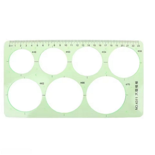 Green Metric Circle Template Large