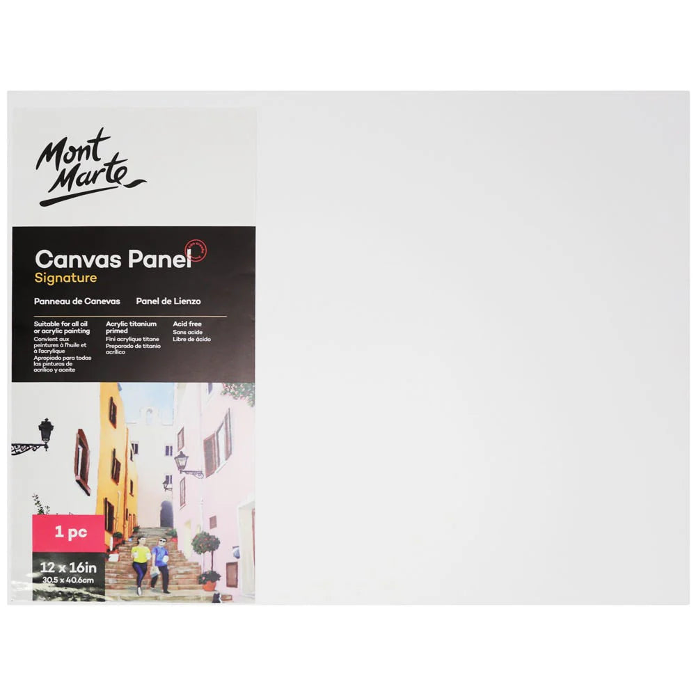 Mont Marte Canvas Panel 30.5X40.6cm