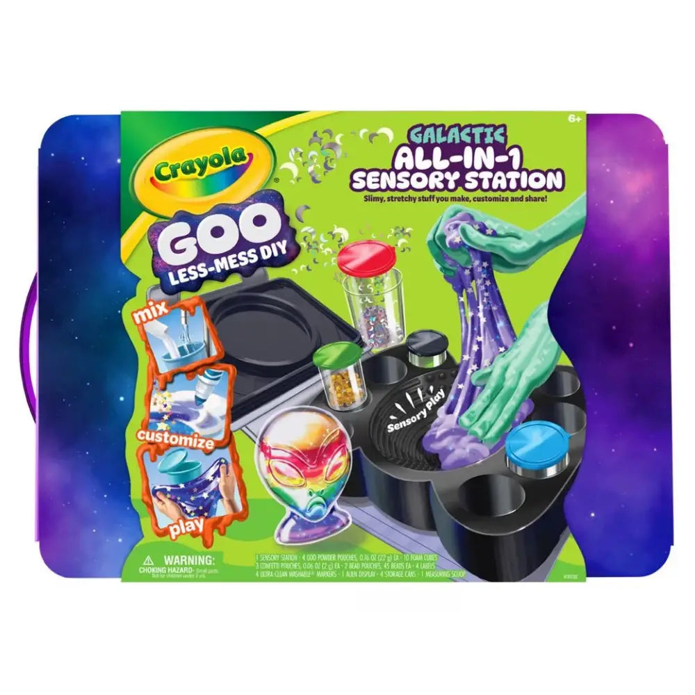 Crayola All In 1 Sensory Station - Galatic