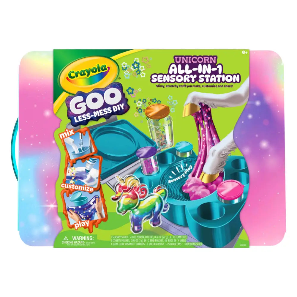 Crayola All In 1 Sensory Station - Unicorn