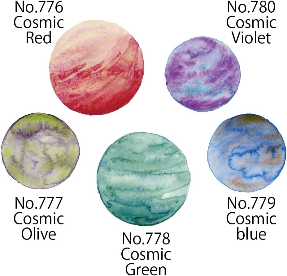 Kuretake Gansai Tambi Watercolour Palette - Granulating 2
