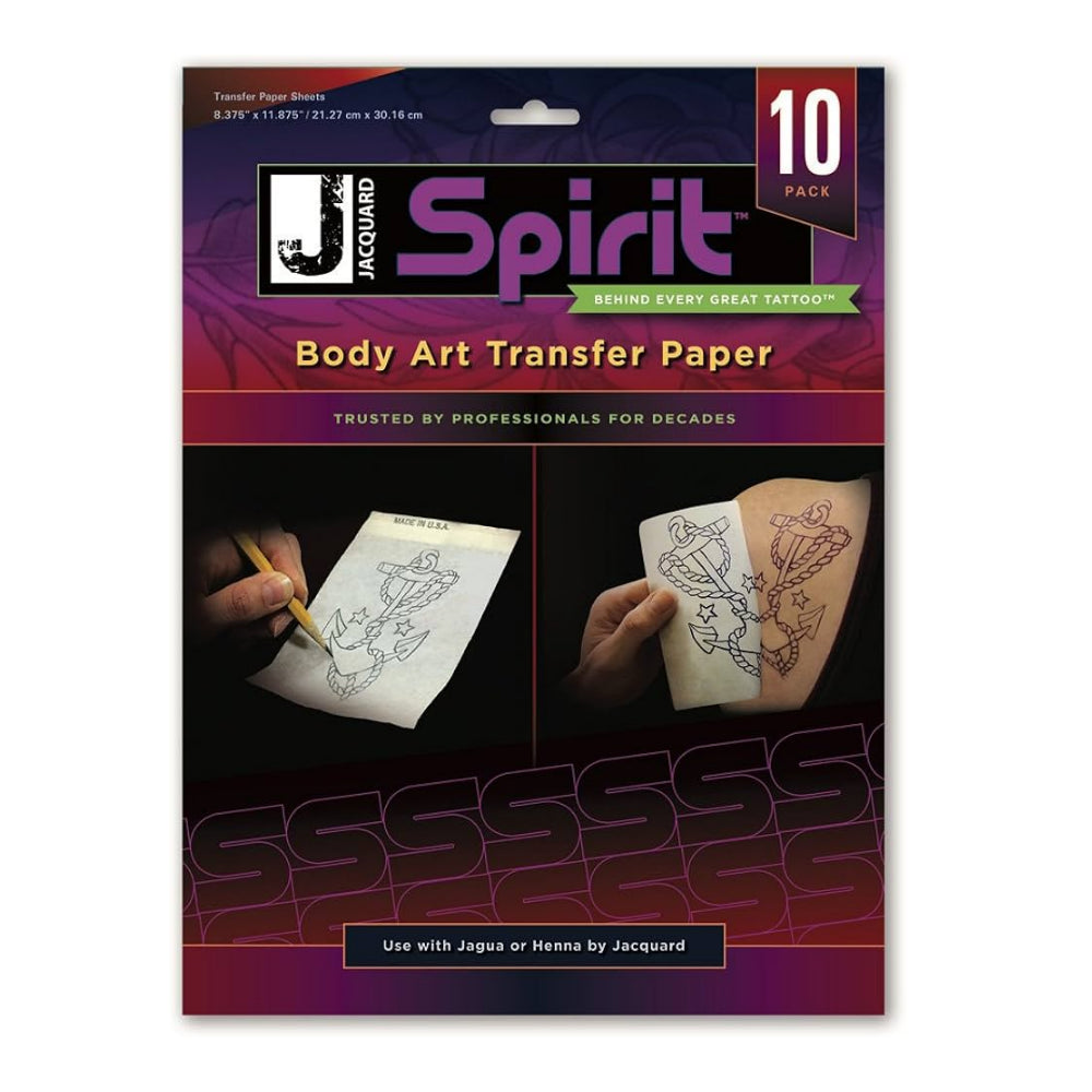 Jacquard Spirit Body Art Transfer Paper