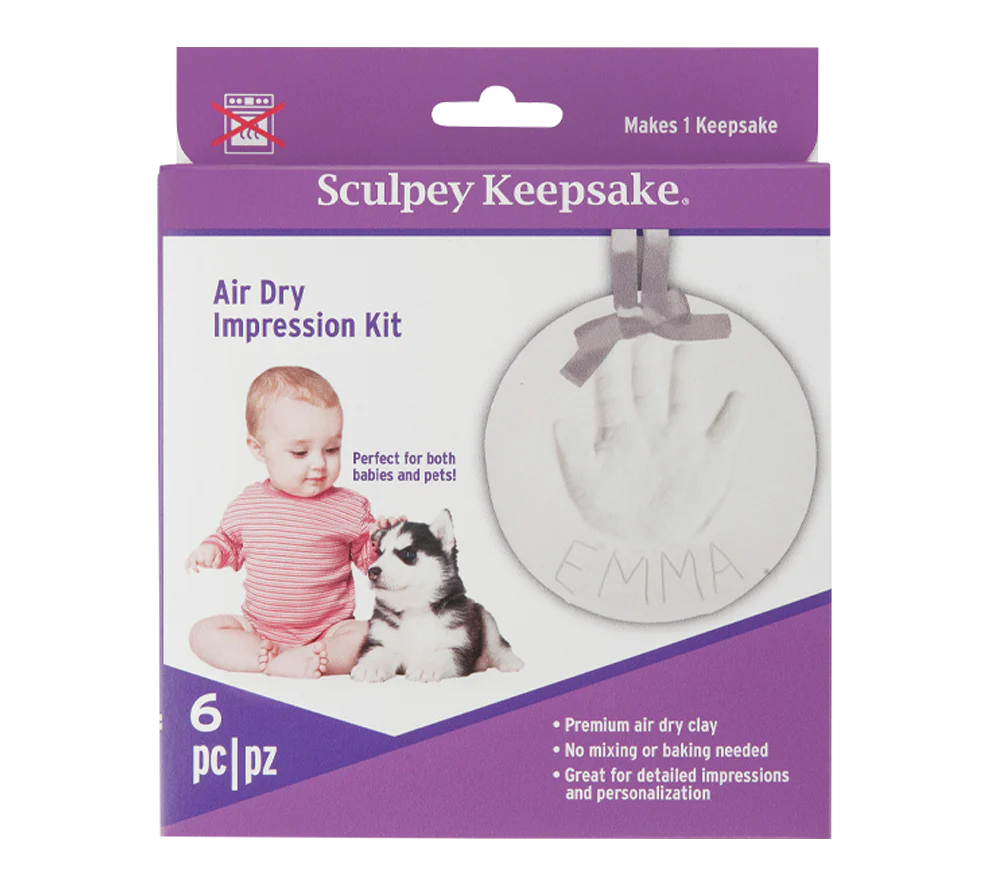 Sculpey Air Dry Keepsake Kit
