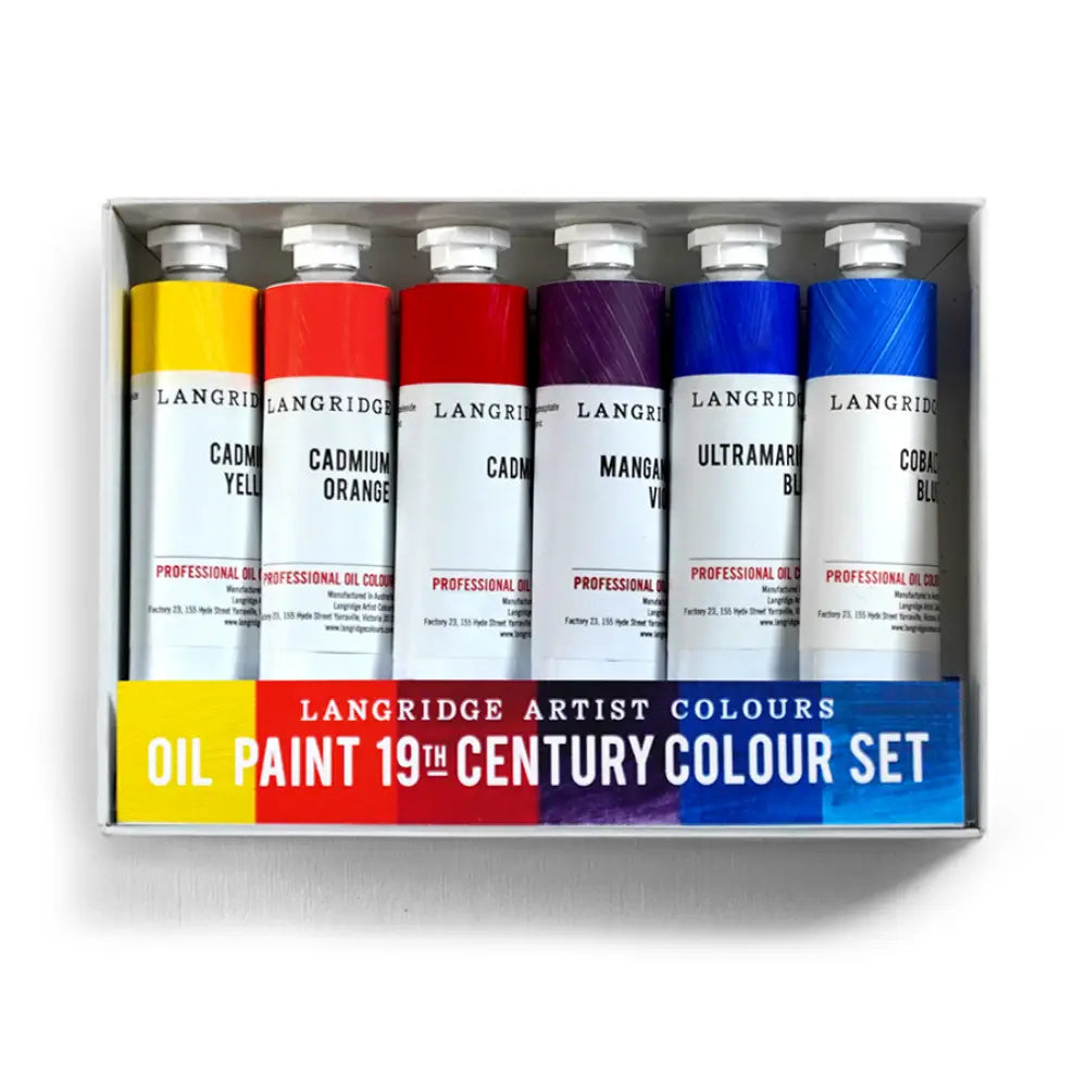 Langridge Oil Paint 19th Century Colour Set
