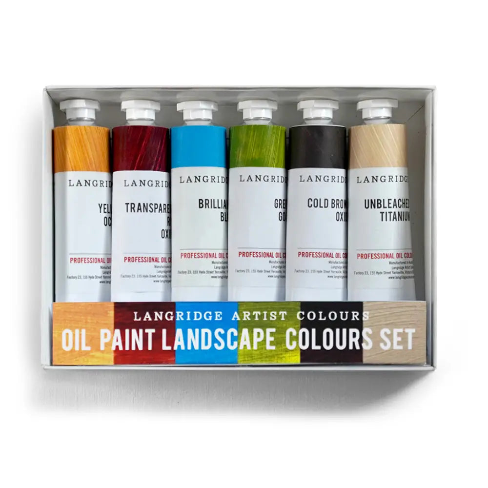 Langridge Oil Paint Landscape Set