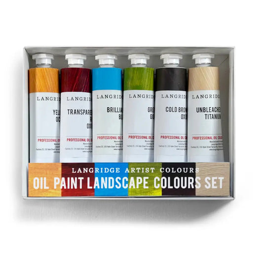Langridge Oil Paint Landscape Set
