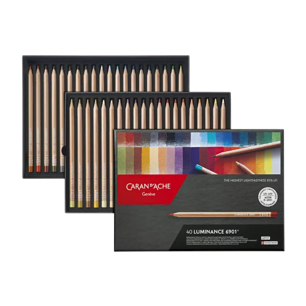 Caran D'ache Luminance Pencil Sets