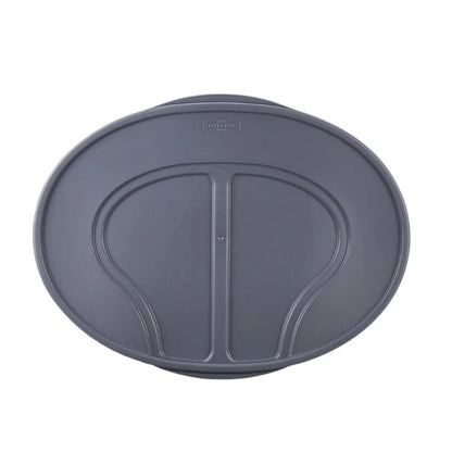 Mijello Airtight Grey Oval Palette 15 Well