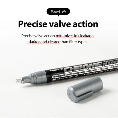 Mungyo Chrome Mirror Effect Markers