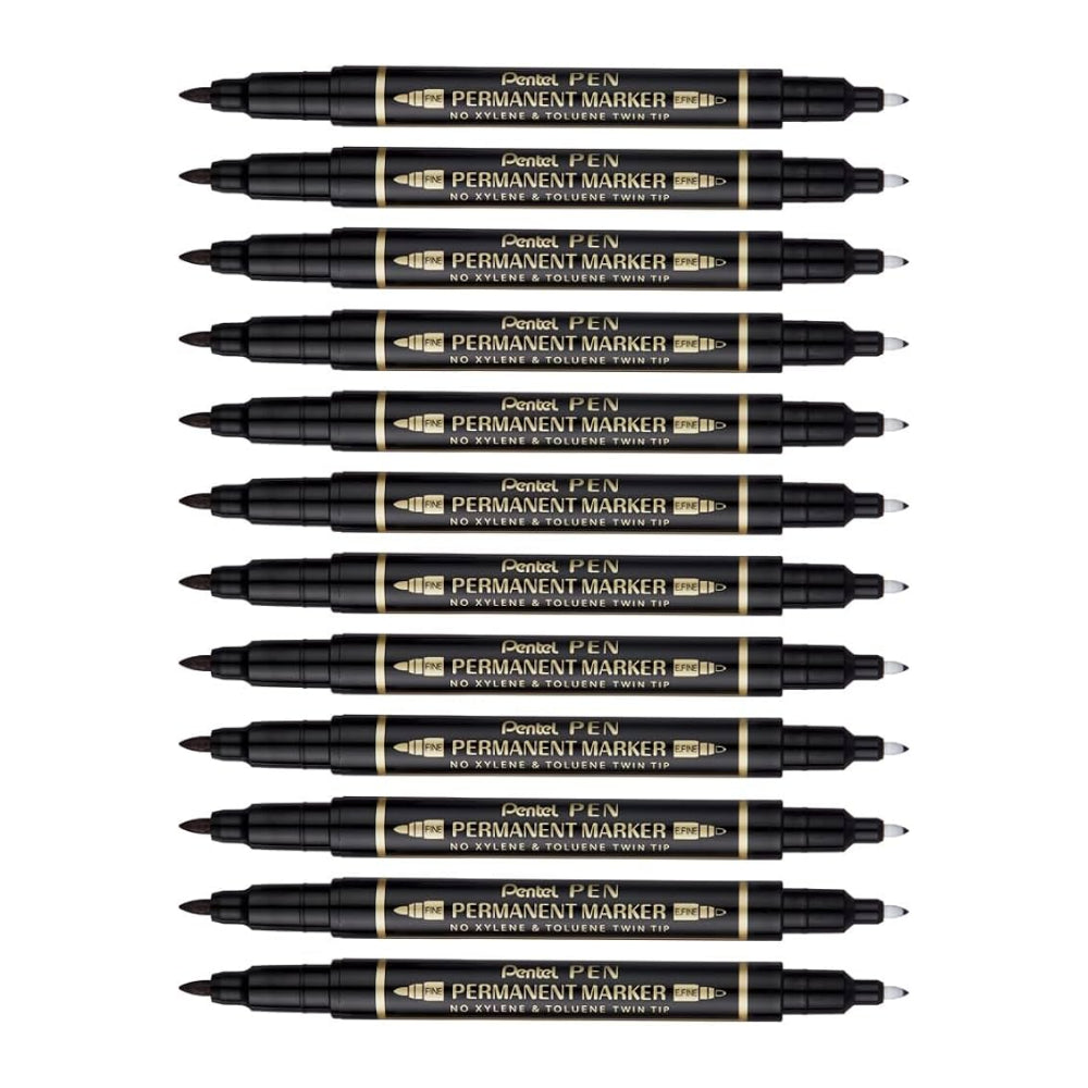 Pentel Permanent Marker Twin Tip