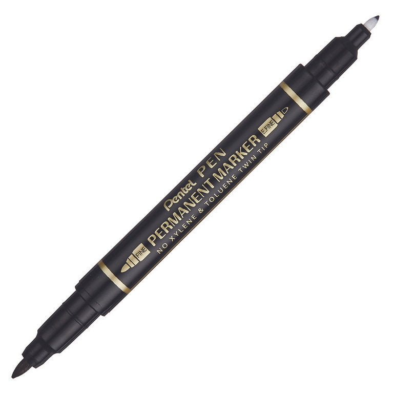 Pentel Permanent Marker Twin Tip
