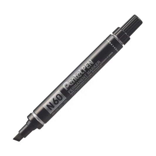 Pentel N60 Permanent Marker Chisel Tip