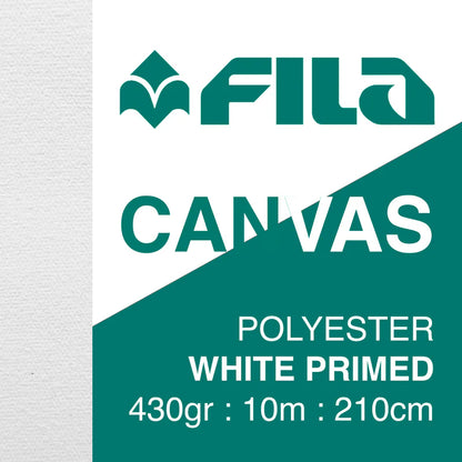 Indian Polyester White Primed Canvas 12oz