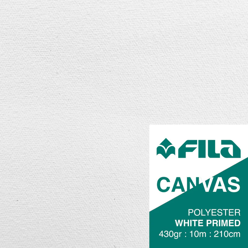 Indian Polyester White Primed Canvas 12oz