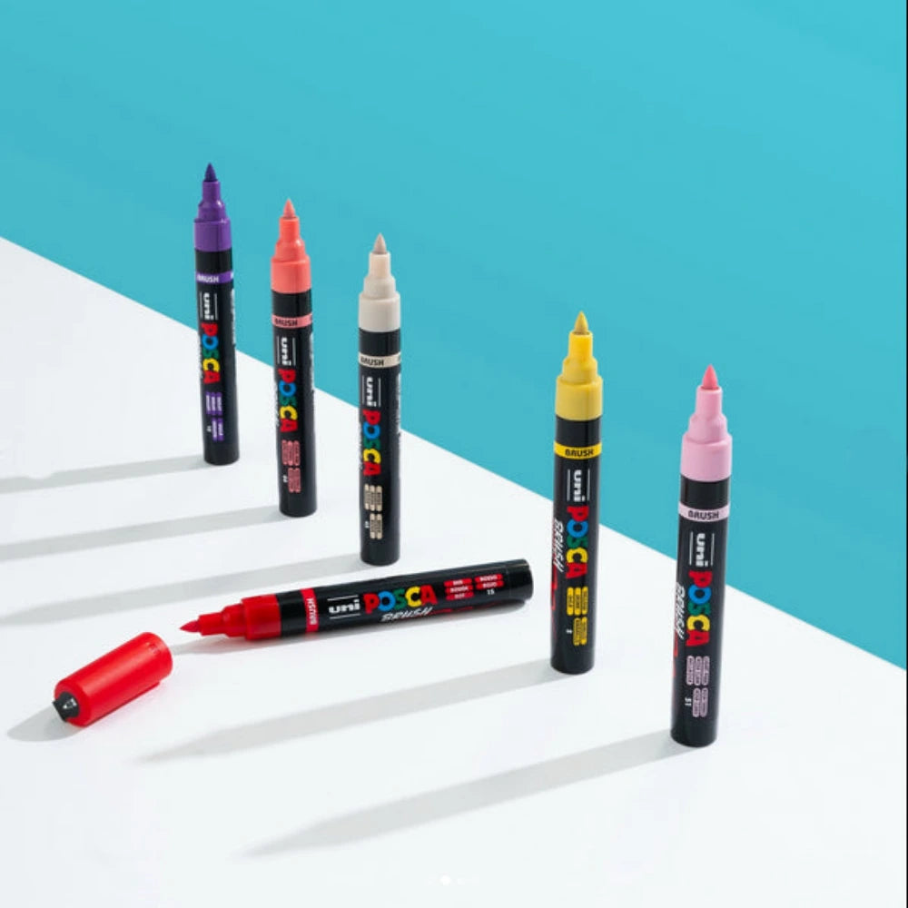 Uni Posca Paint Pen Brush Tip