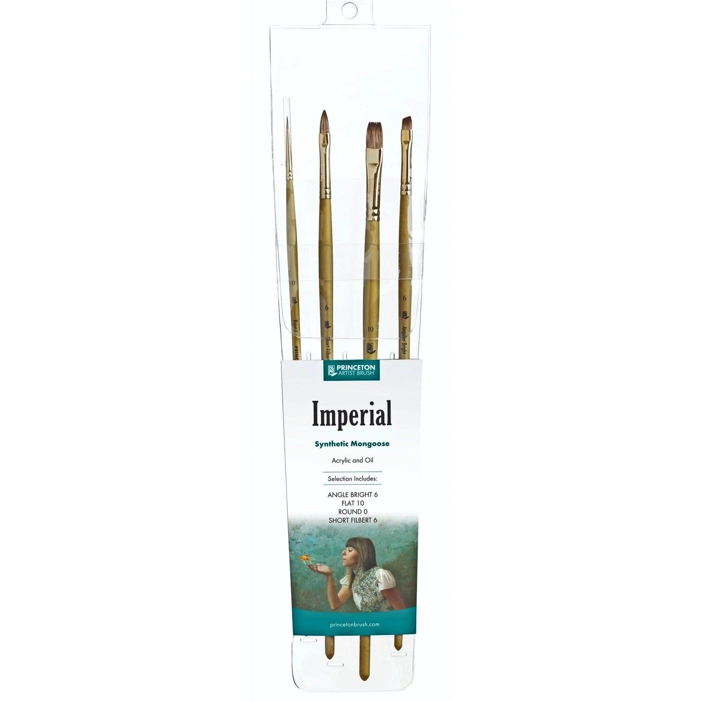 Princeton Imperial Synthetic Mongoose Brush Set
