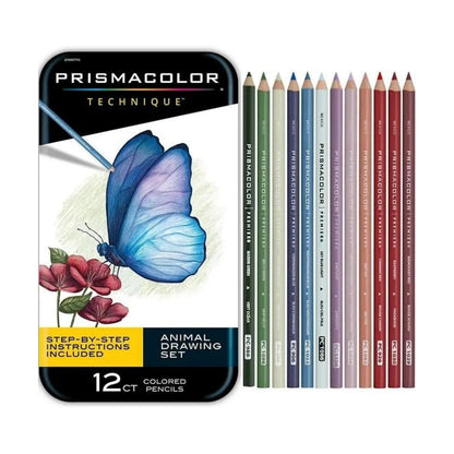 Prismacolor Technique Animal Drawing Set