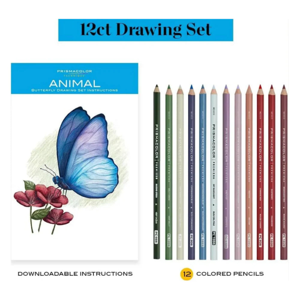 Prismacolor Technique Animal Drawing Set