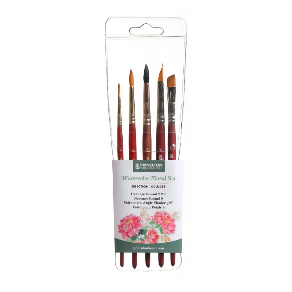 Princeton Watercolour Floral Set