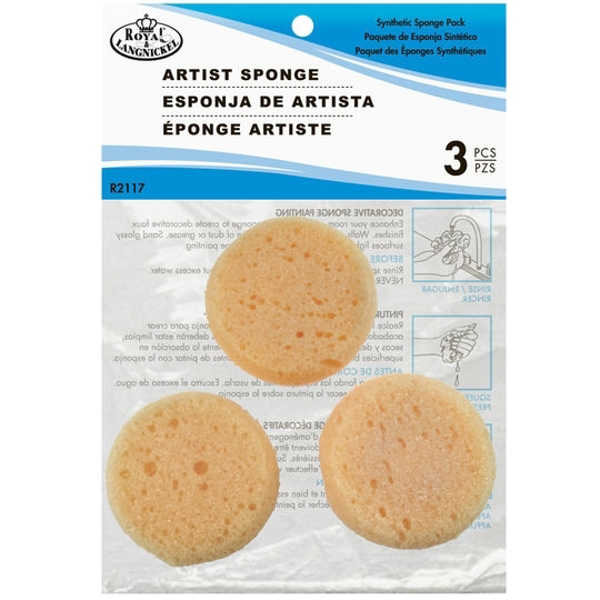 Picture of Royal & Langnickel Sponge Pack Synthetic 3Pk
