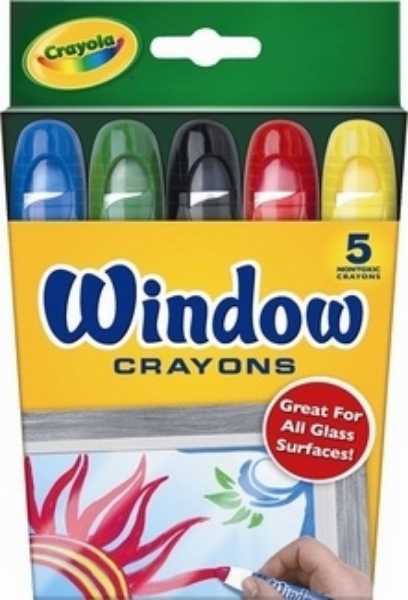 Picture of Crayola Window Crayons 5pk