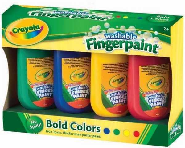 Picture of Crayola Finger Paints 4pk