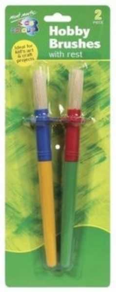 Picture of Mont marte Kids Hobby Brush 2Pc
