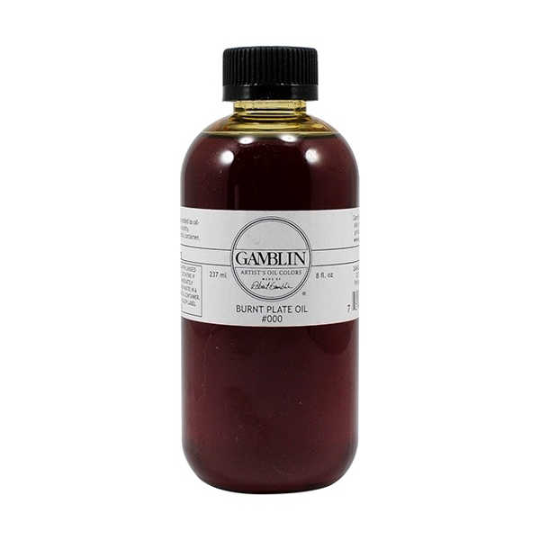 Picture of Gamblin Burnt Plate Oil No.000
