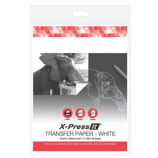 Picture of Xpress It Transfer Paper  White