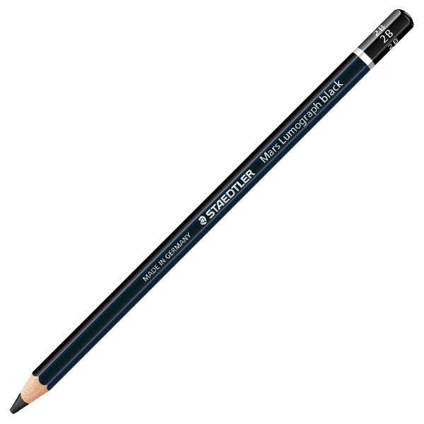 Picture of Staedtler Lumograph Black Carbon Pencils