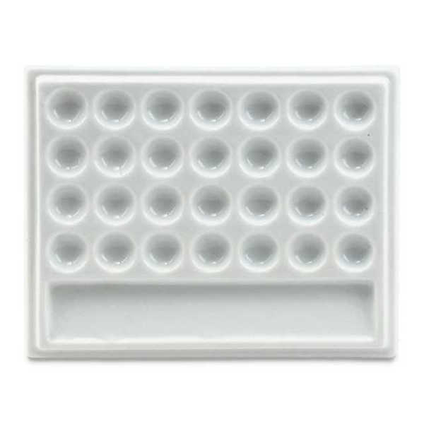 Picture of Porcelain Palette Rectangle 28 Well