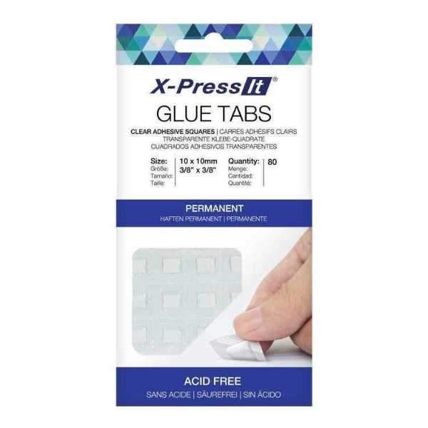Picture of XPress It Permanent Glue Tabs Permanent