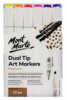 Picture of Mont Marte Dual Tip Alcohol Markers 12pk