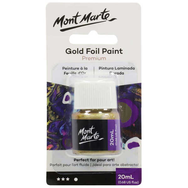 Picture of Mont Marte Gold Foil Paint 20ml