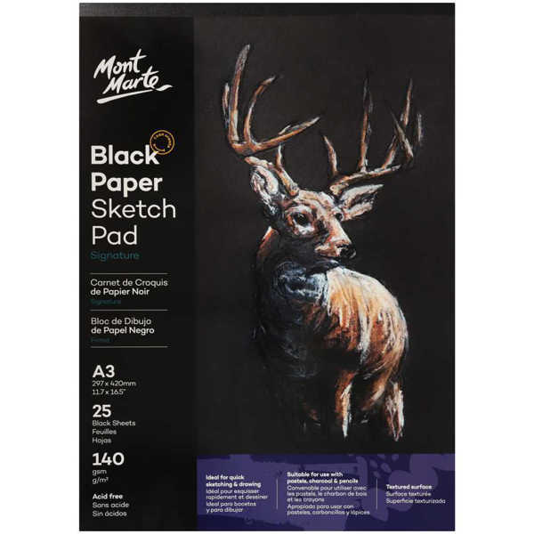 Picture of Mont Marte Sketch Pad Black