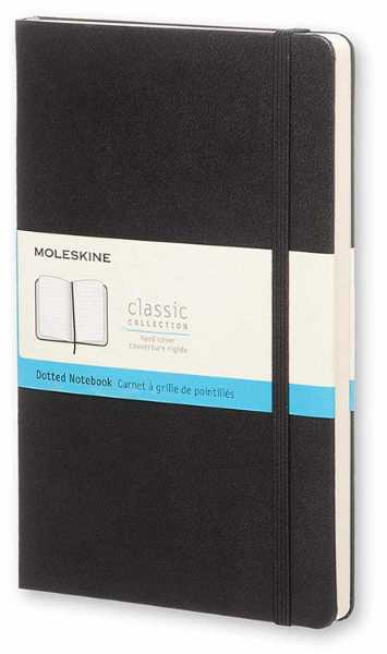 Picture of Moleskine Classic Hard Cover Notebook Dotted 11x18