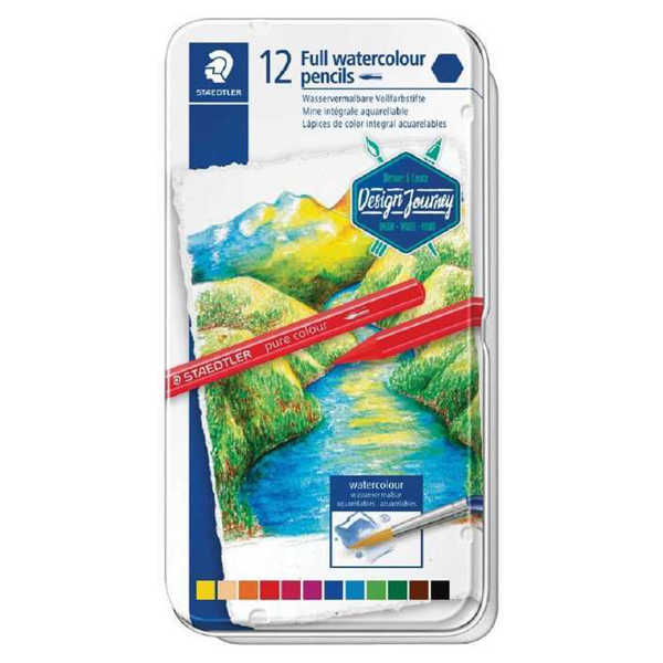 Picture of Staedtler Full Colour Watercolour Pencils Set Of 12