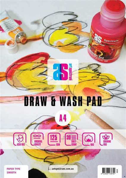 Picture of Art Spectrum Draw & Wash Pad Smooth