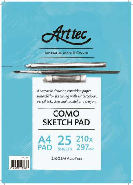 Picture of Arttec Como Sketch Pad 210gsm