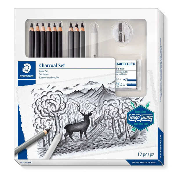 Picture of Staedtler Mixed Charcoal Set