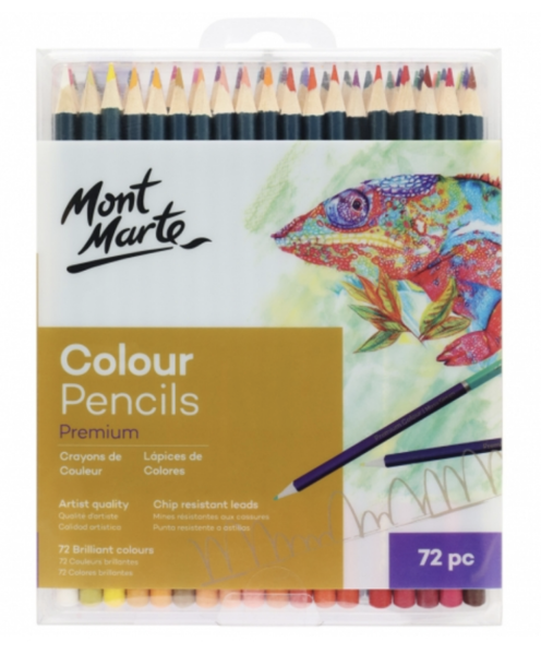 Picture of Mont Marte Premium Colour Pencils  72pce Set