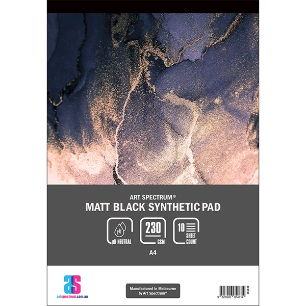 Picture of Art Spectrum Matt Black Synthetic Pad